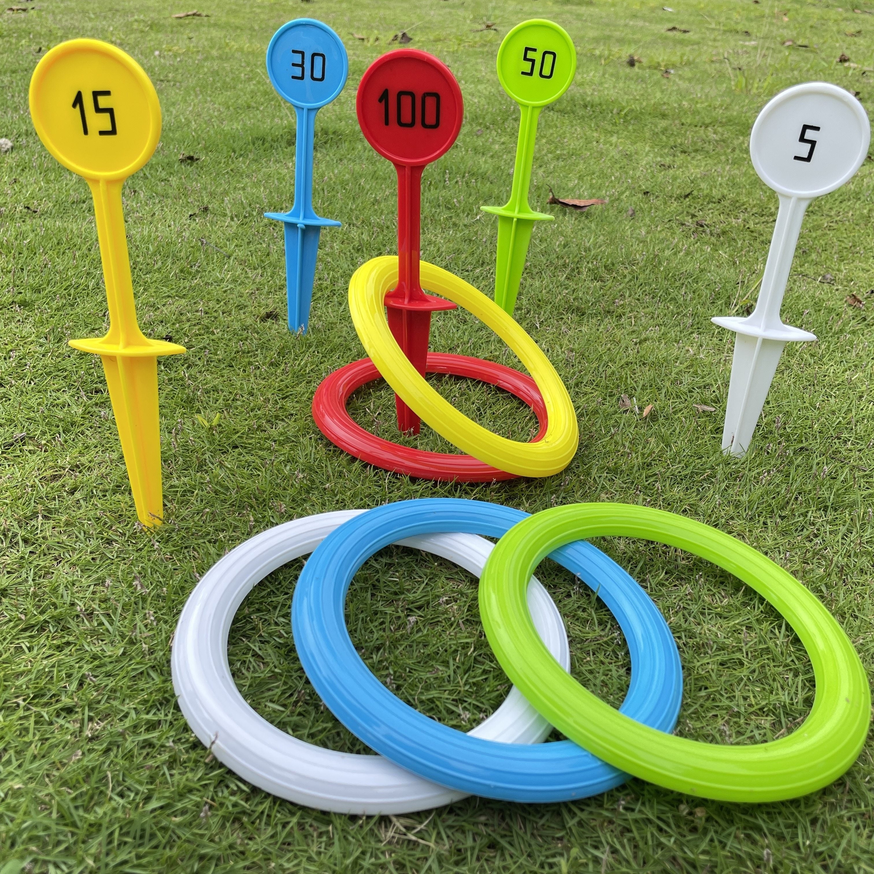 Colorful Ring Toss Set - For Fun Outdoor Activities