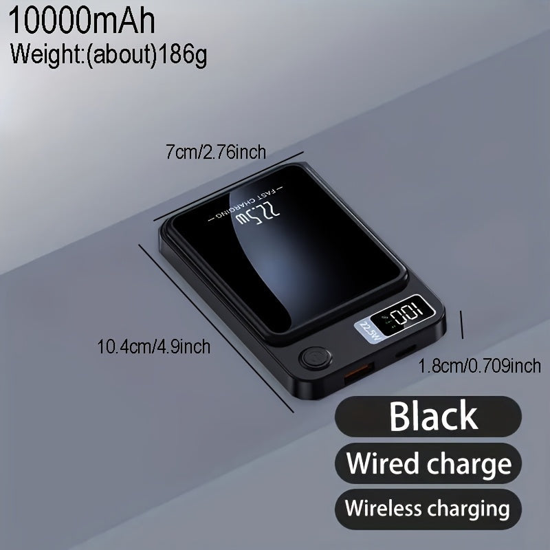 Magnetic Power Bank 10000mAh – Fast and Reliable