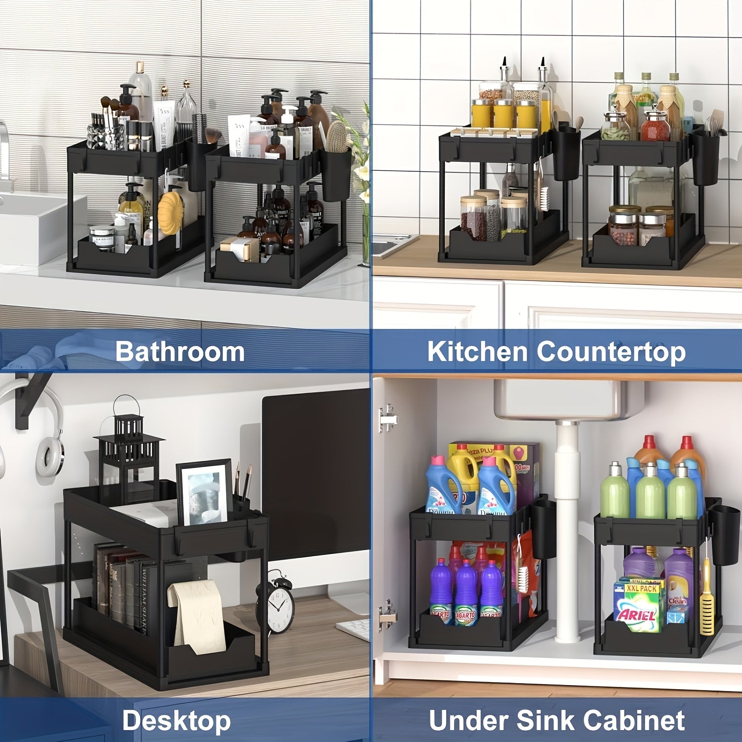 Multifunctional Sliding Organizer – Practical and Space-Saving