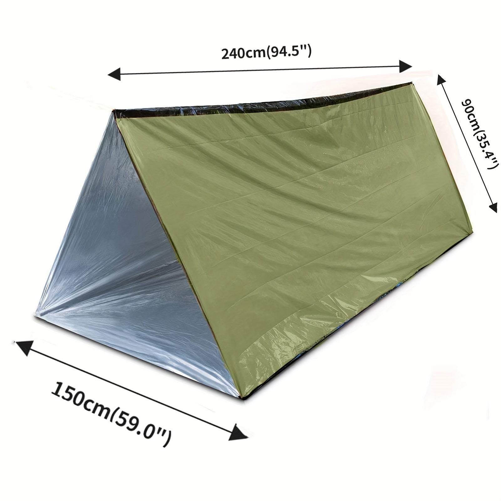 Survivor Emergency Tent - Waterproof Emergency Shelter for 2 People
