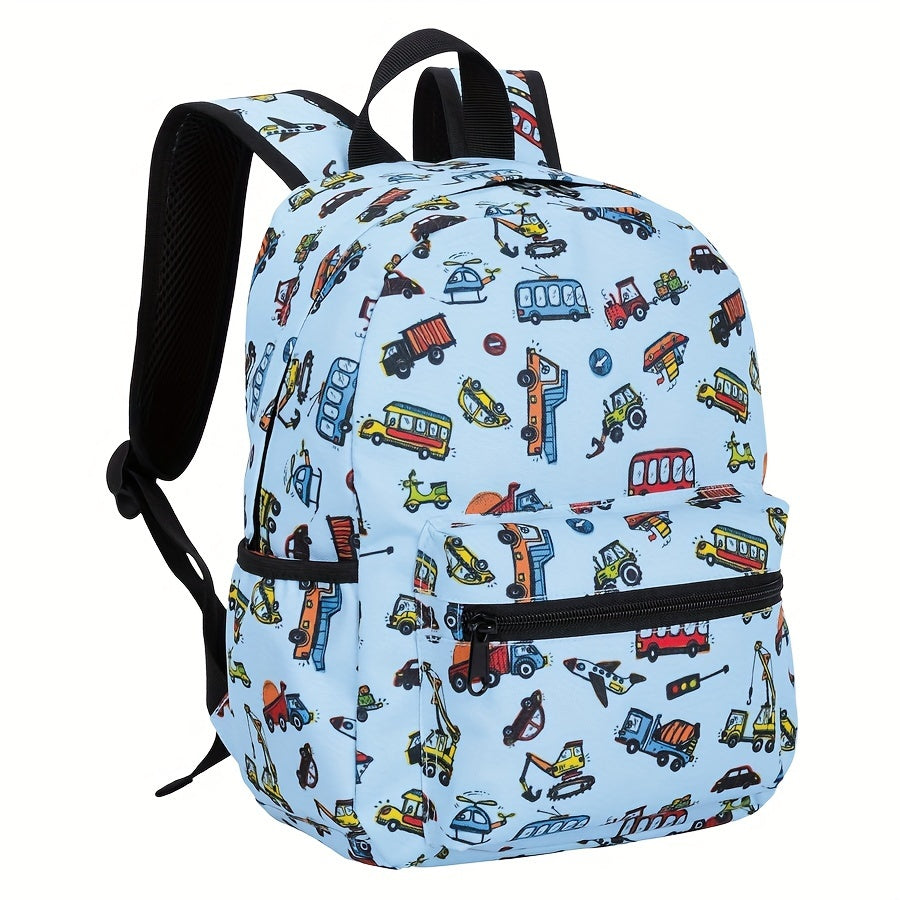 Cheerful Car Backpack for Kids - For Adventurous School Days