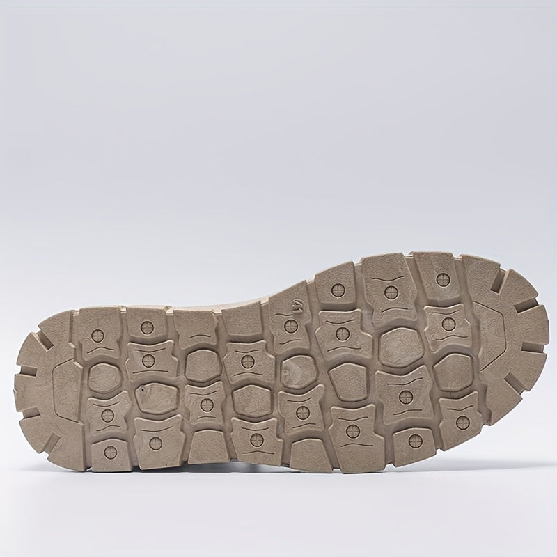 Solid Men's Casual Skate Shoes – Comfortable and Safe for Outdoor