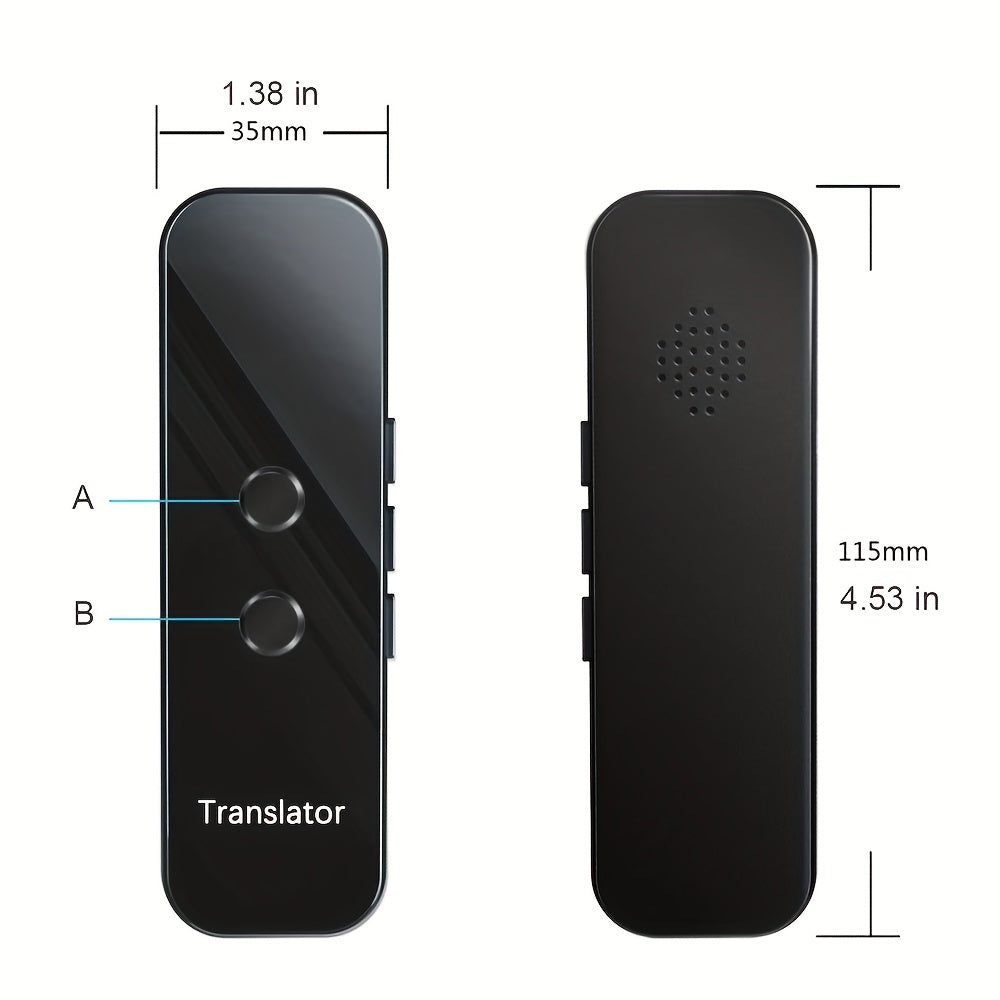 Portable Two-Way Language Translator – USB Rechargeable and Built-in Wi-Fi