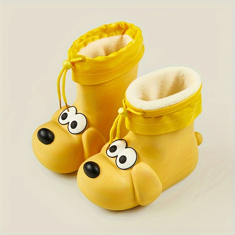 Woof Woof Rain Boots for Kids - Cute Waterproof Protection