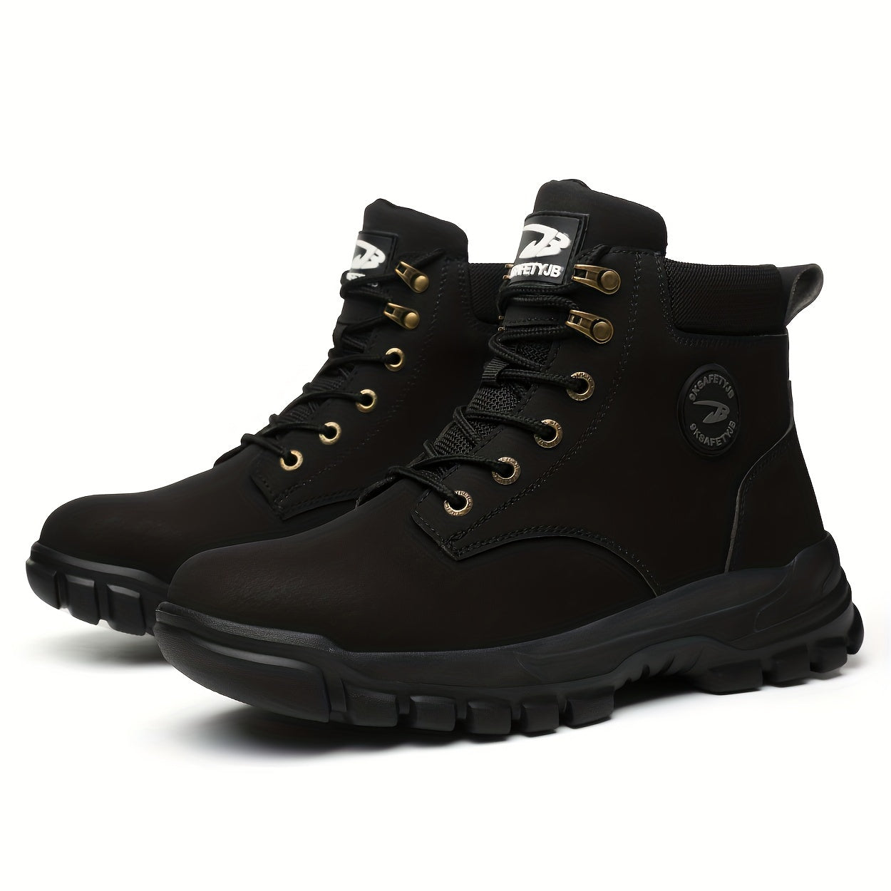 Robust Safety Work Boots with Steel Toes – Durable and Comfortable for Work and Industry