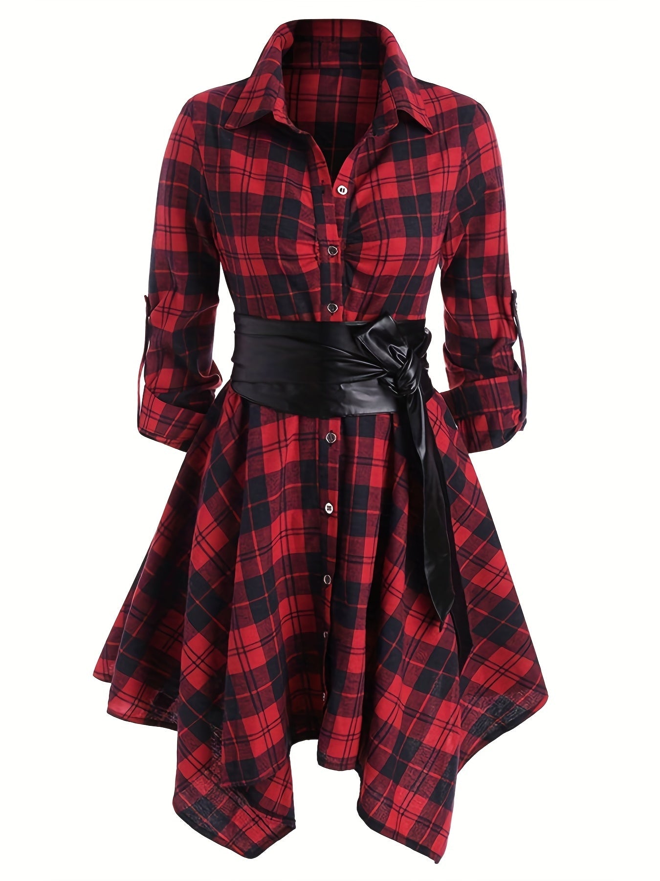 Annelies Checked Dress - For Style and Comfort
