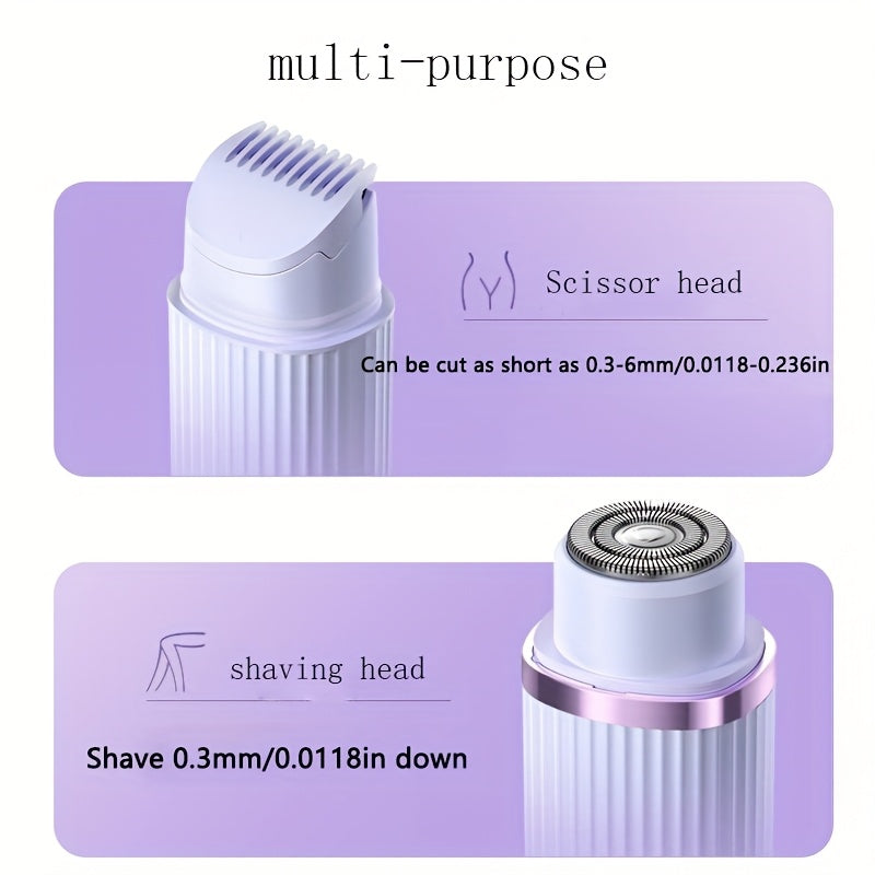 2-in-1 Electric Shaver – Safe and Efficient