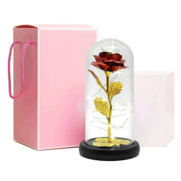 24-Carat Gold-Plated Eternity Rose - Give Your Mother Something Special