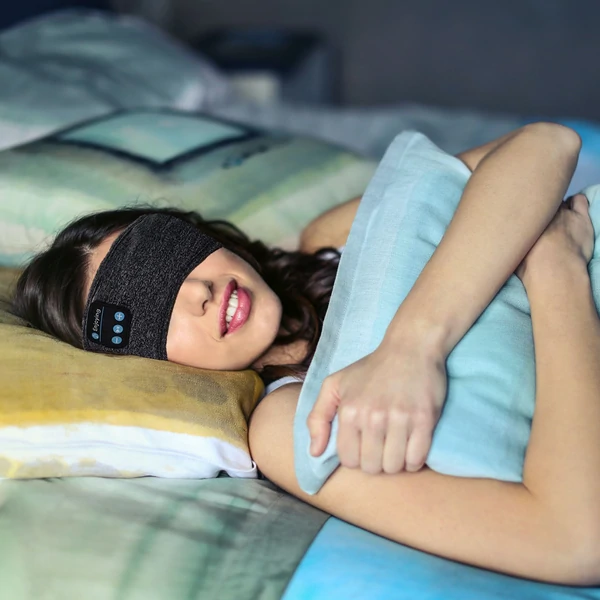 Comfortable Sleep Mask with Earplugs - For the Perfect Night's Sleep