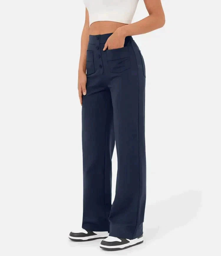 Lotte High-Waist Pants – Stylish, Comfortable, and Casual