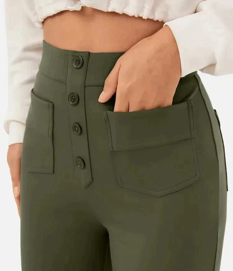 Lotte High-Waist Pants – Stylish, Comfortable, and Casual