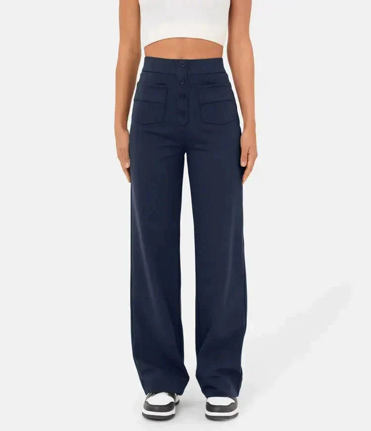 Lotte High-Waist Pants – Stylish, Comfortable, and Casual