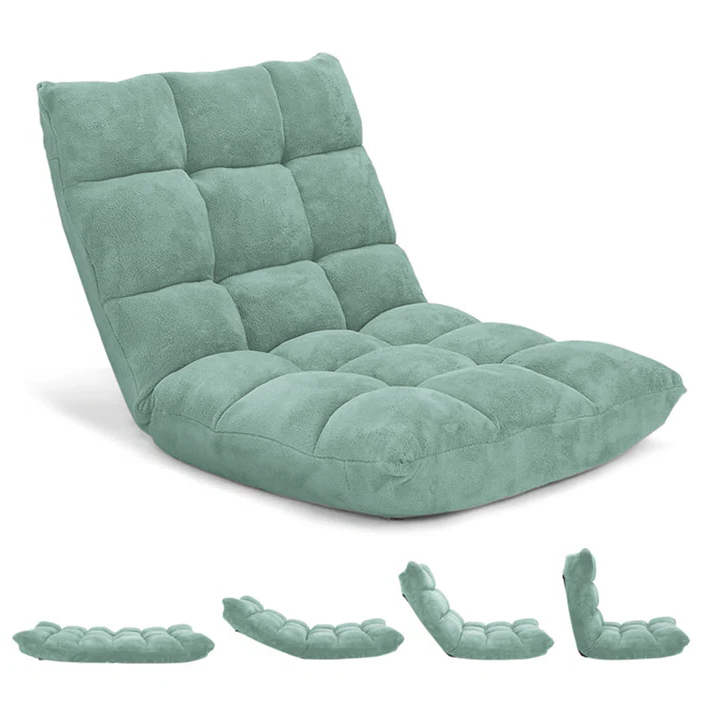 FlexiLounge 14 – Adjustable Floor Chair with Ultimate Comfort