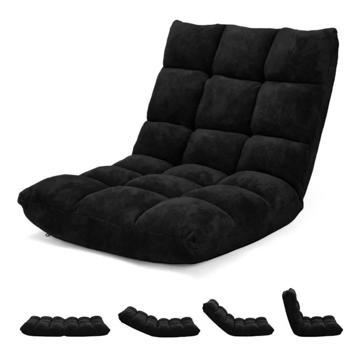 FlexiLounge 14 – Adjustable Floor Chair with Ultimate Comfort