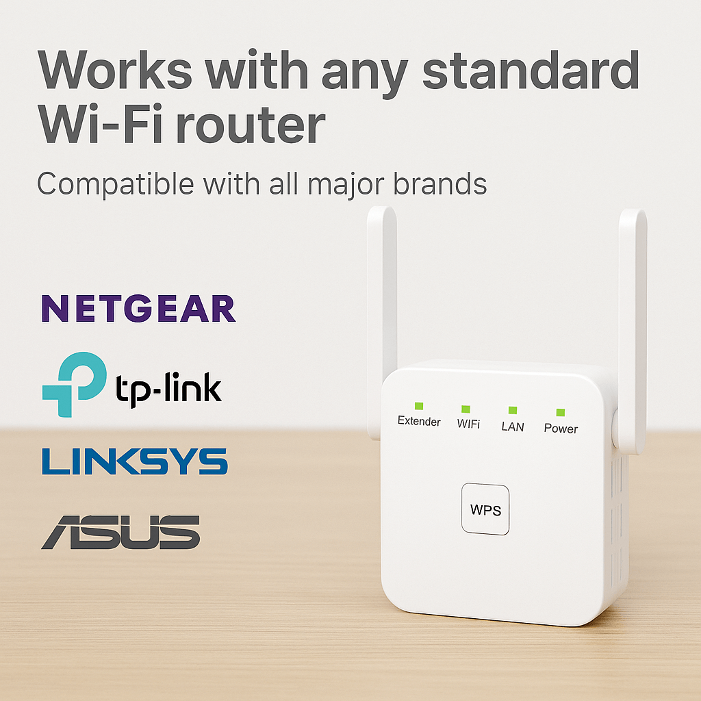 SpeedWave WiFi Extender – Superfast Internet in Every Room