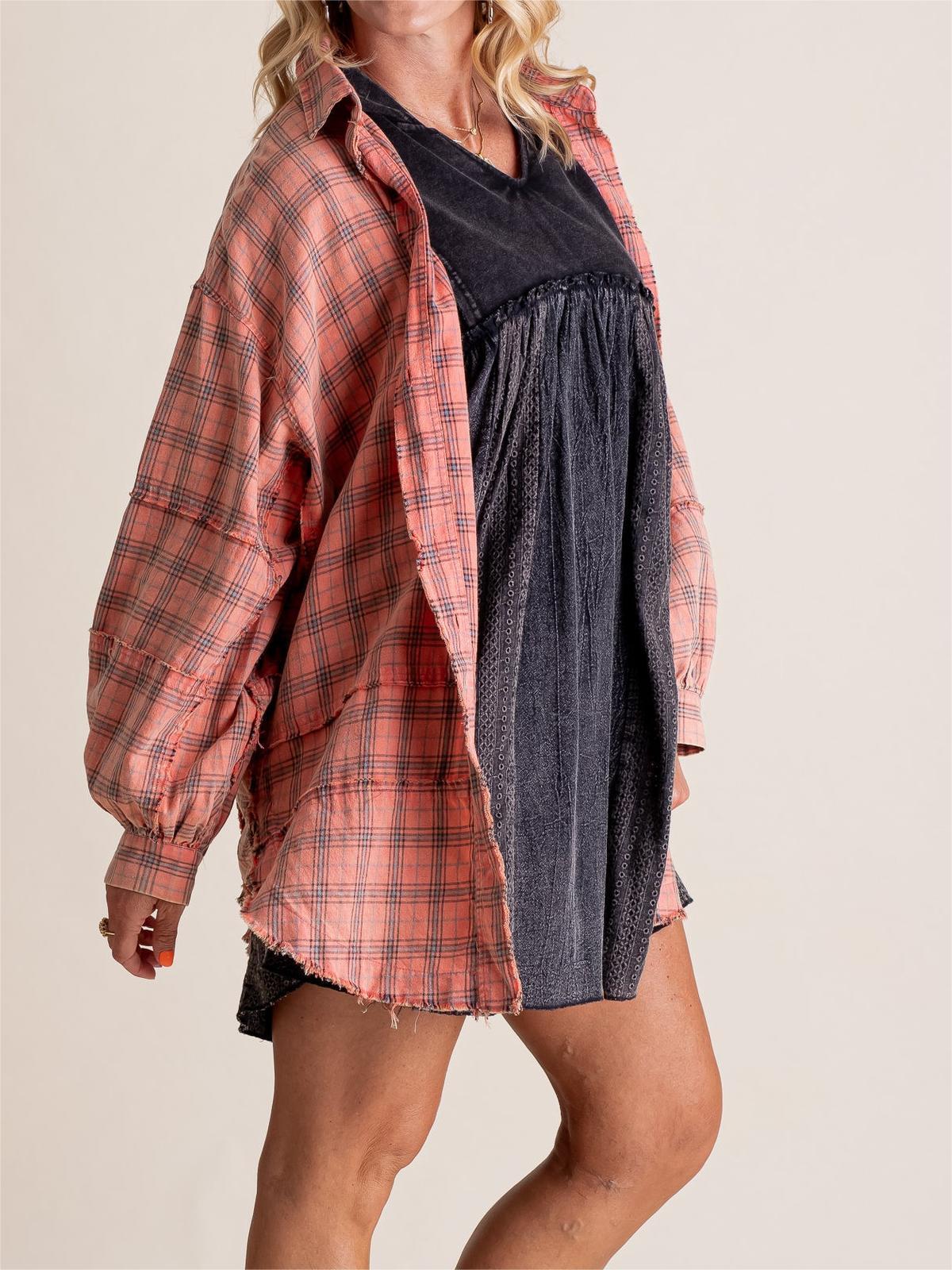 Sarah Casual Overshirt - Comfortable and Stylish