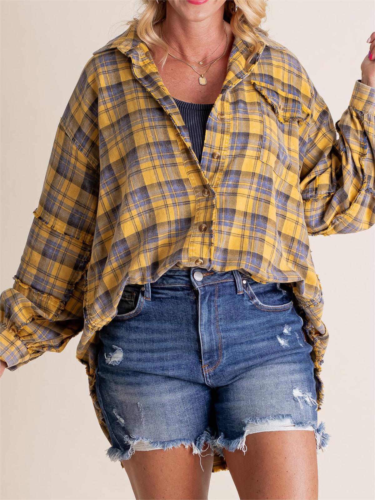 Sarah Casual Overshirt - Comfortable and Stylish