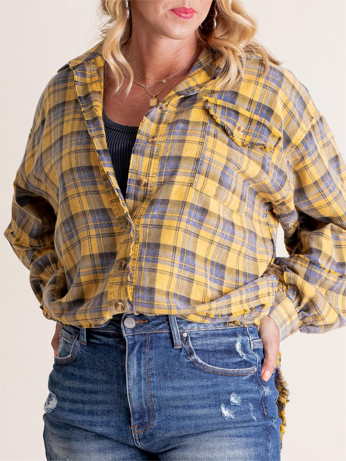 Sarah Casual Overshirt - Comfortable and Stylish