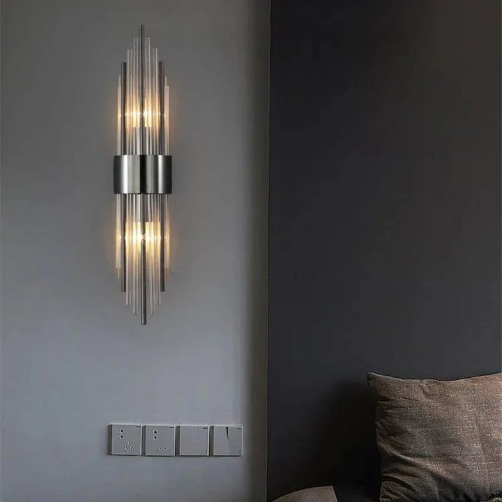 Celestia Wall Lamp – Luxury Crystal Design for Atmospheric Interiors