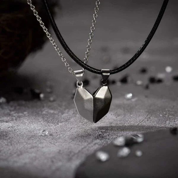 Connected Heart Necklace - For Unbreakable Love on Valentine's Day