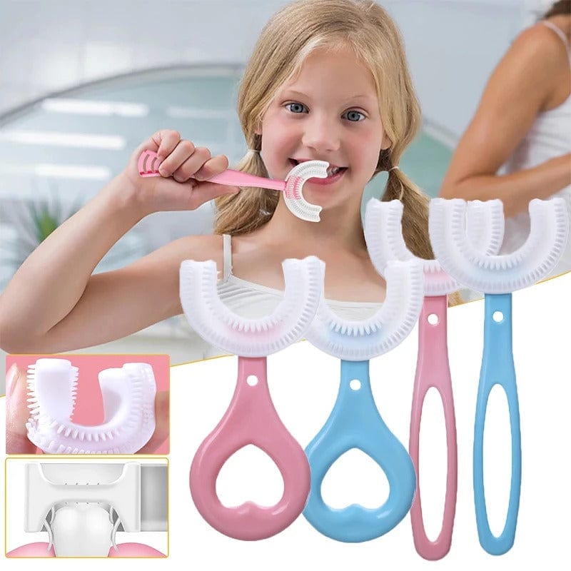 SoftSmile - 360° U-Shaped Kids Toothbrush