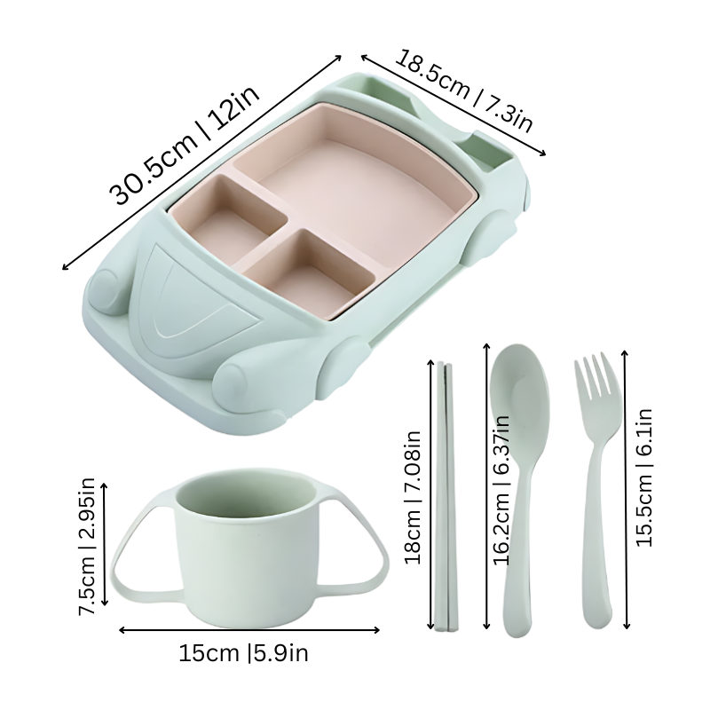 Cheerful Lunchbox Set - Multifunctional and Healthy