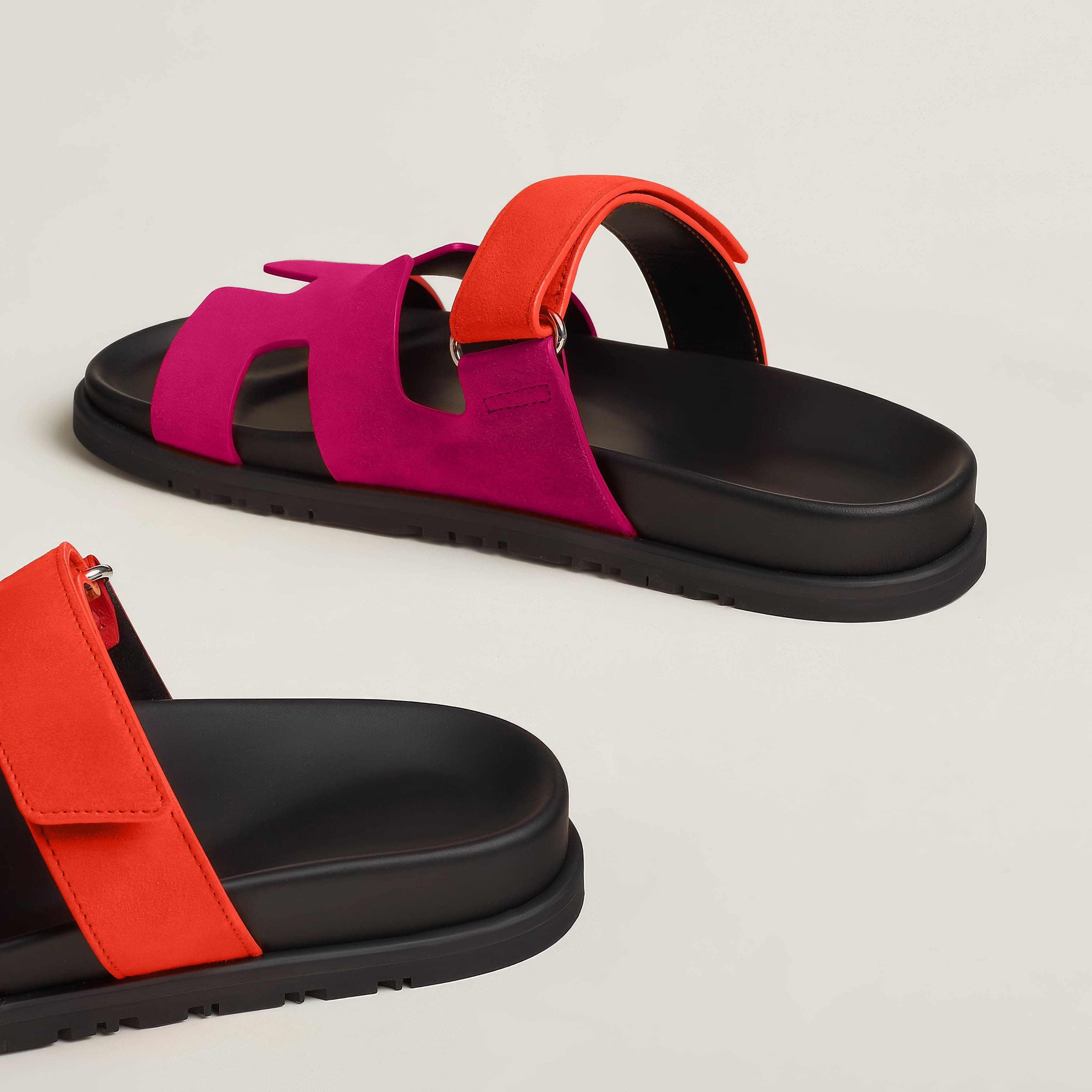 Elegant Leather Strap Sandals – Comfort Meets Chic
