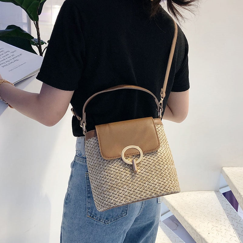 Eva Straw Chic Bag – Natural and Elegant
