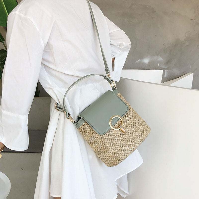 Eva Straw Chic Bag – Natural and Elegant