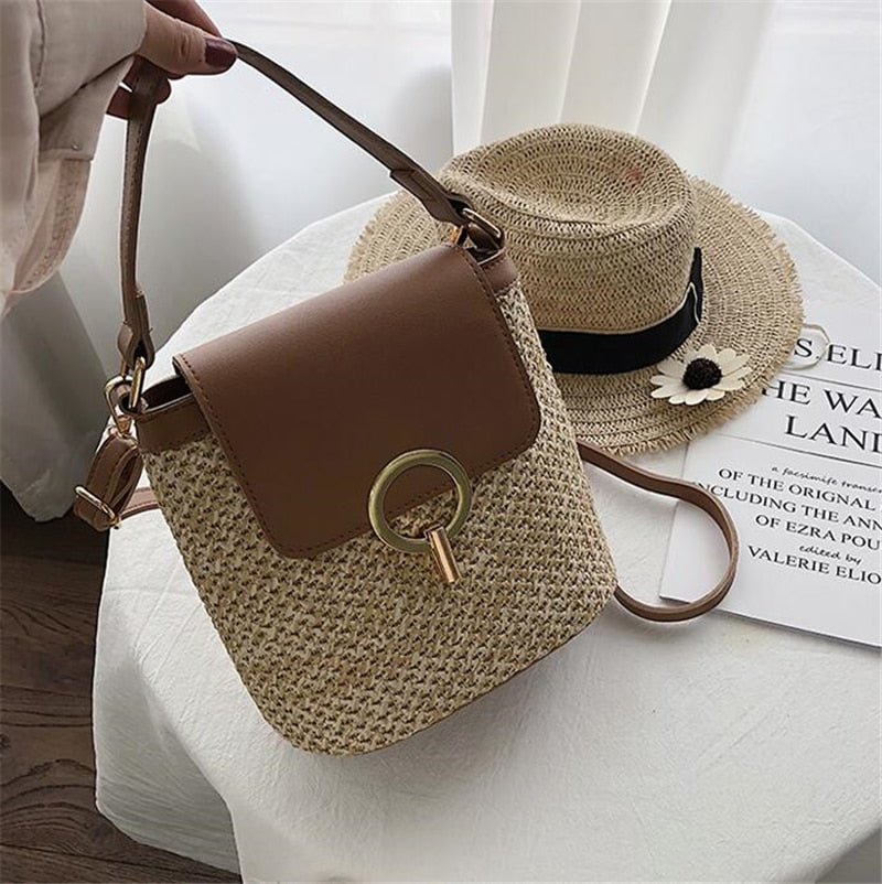 Eva Straw Chic Bag – Natural and Elegant