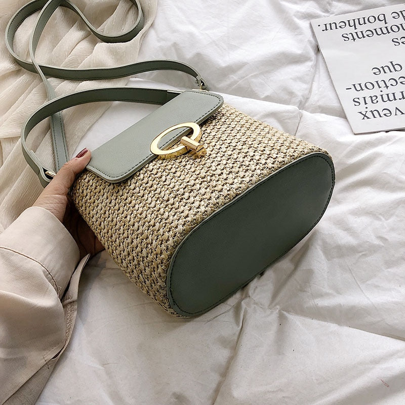 Eva Straw Chic Bag – Natural and Elegant