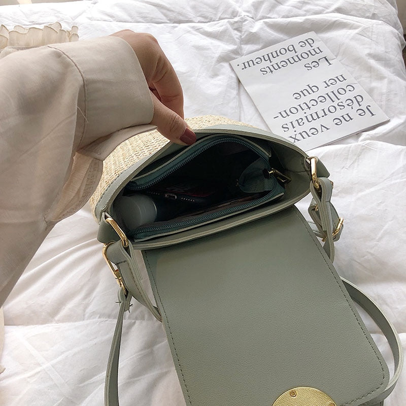 Eva Straw Chic Bag – Natural and Elegant