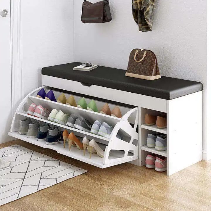 Multifunctional Shoe Cabinet with Bench – Smart and Space-Saving