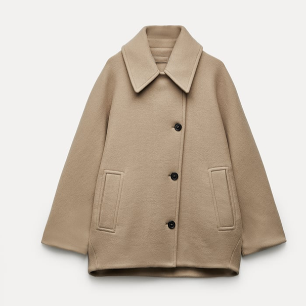 Modern Chic Coat - Elegant Oversized Coat for Stylish Days