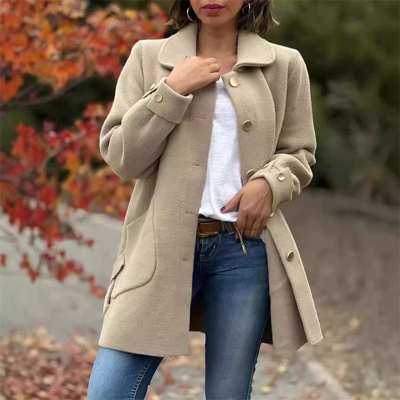 Emma Elegant Coat – Timeless, Comfortable, and Chic