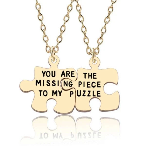 Puzzle Piece Necklace - The Perfect Valentine's Day Connection