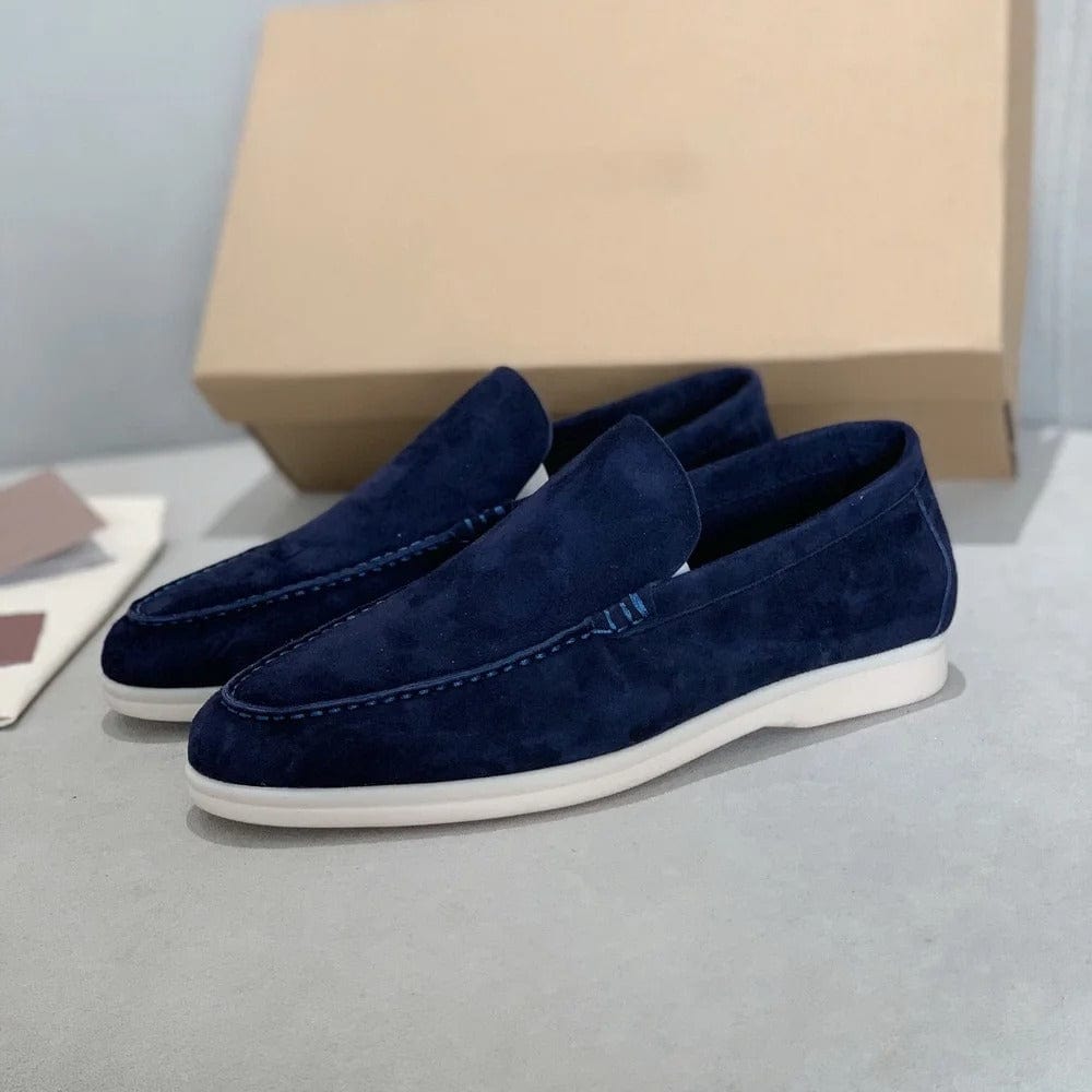 Verona - Suede Loafers – Italian Elegance