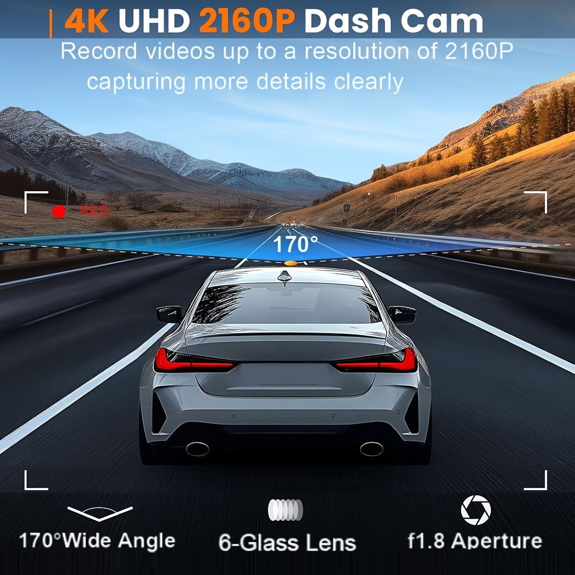 4K Ultra Dashcam – Smart Security and Sharp Images on Every Journey