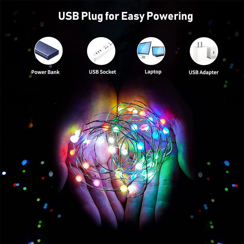 SmartGlow Christmas Lights - Colorful Lighting with App Control