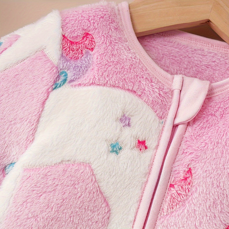 Plush Sleeping Bag with Unicorn Print – Soft and Enchanting Sleep Comfort for Children