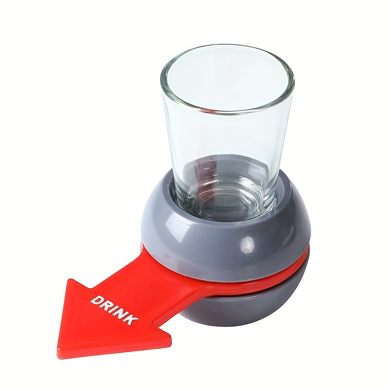 Spin the Arrow Shot Glass Game – The Ultimate Drinking Game for Parties