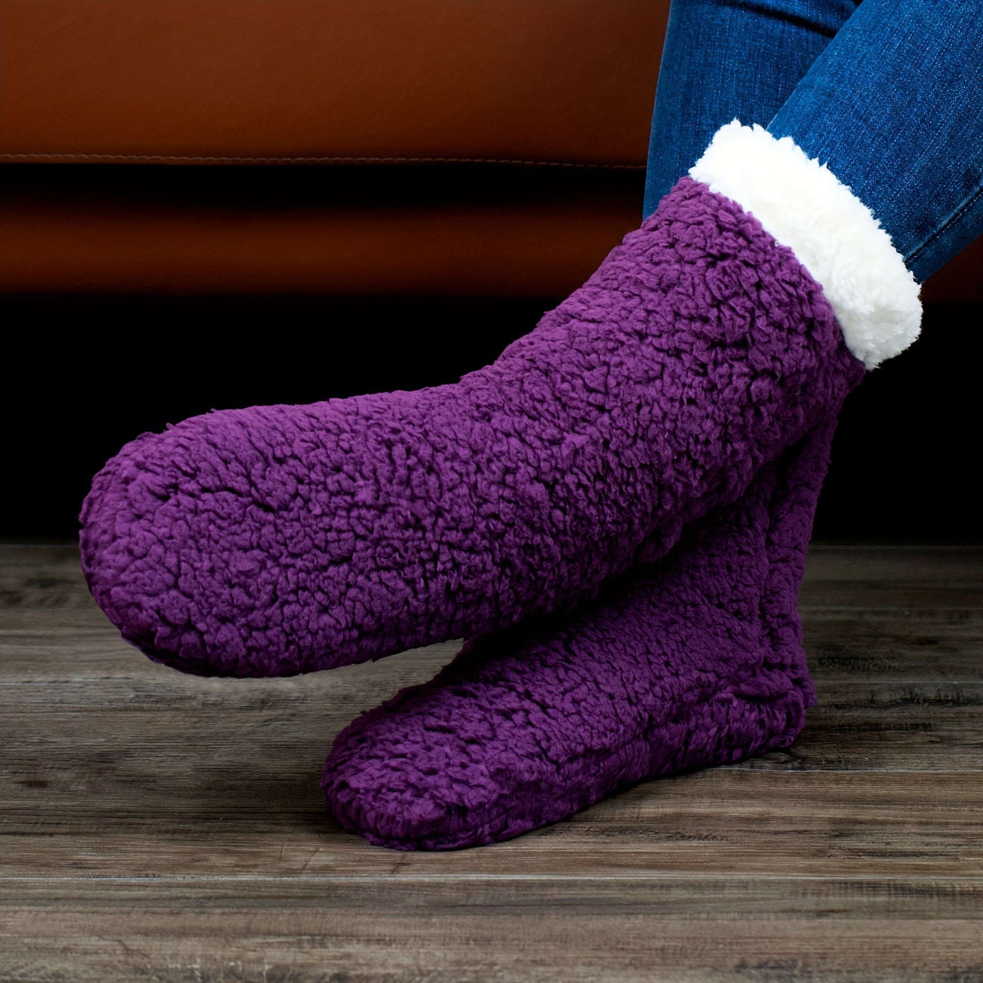 Sophie Fuzzy Slippers - For Maximum Warmth and Comfort for Women