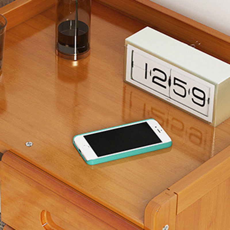 BambooEase Bedside Table – Minimalist Storage Design