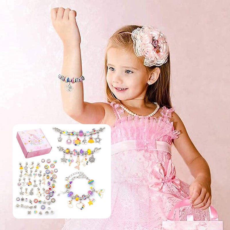 DIY Bracelet Set for Children - Create Your Own Cheerful Jewelry