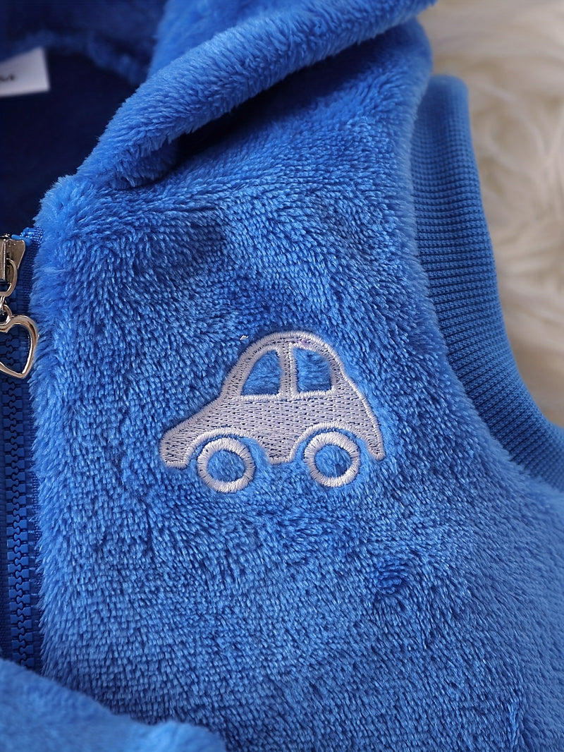 Zoomer Baby Set – Cute Car Embroideries for the Colder Days