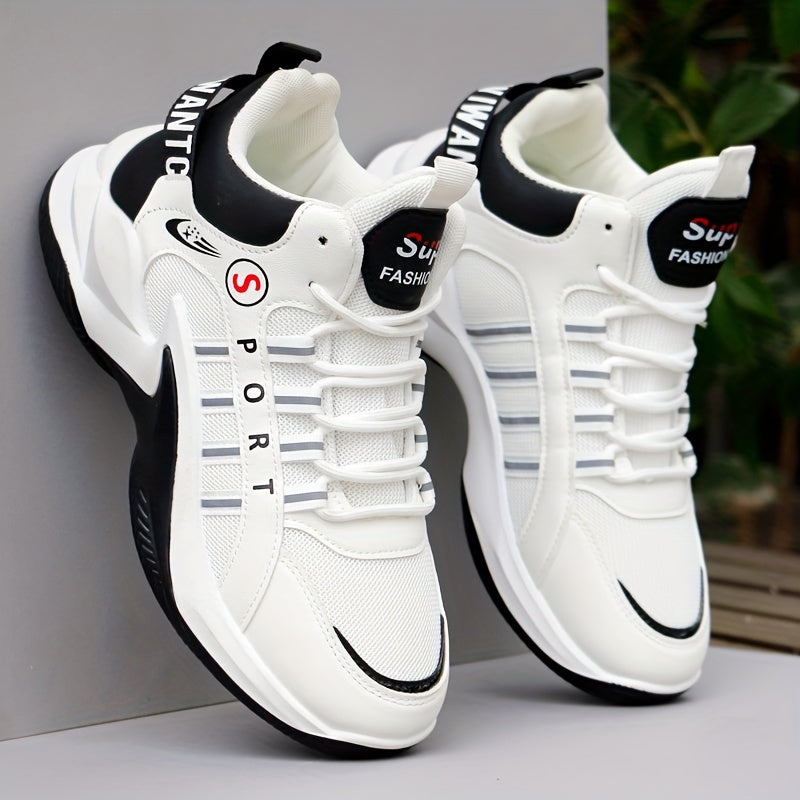 Comfortable Men's Sneakers – Shock Absorbing and Breathable for Sports and Leisure