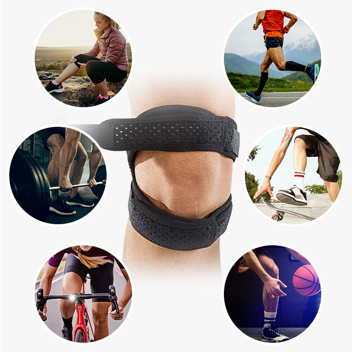 Knee Support with Double Strap – Comfortable Support and Pain Relief