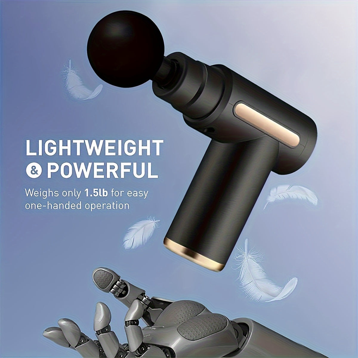 Compact Massage Gun - Powerful Relaxation for Back and Neck in Style