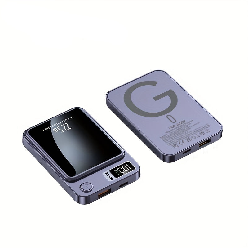 Magnetic Power Bank – Ultra Slim with Super Fast Wireless Charging