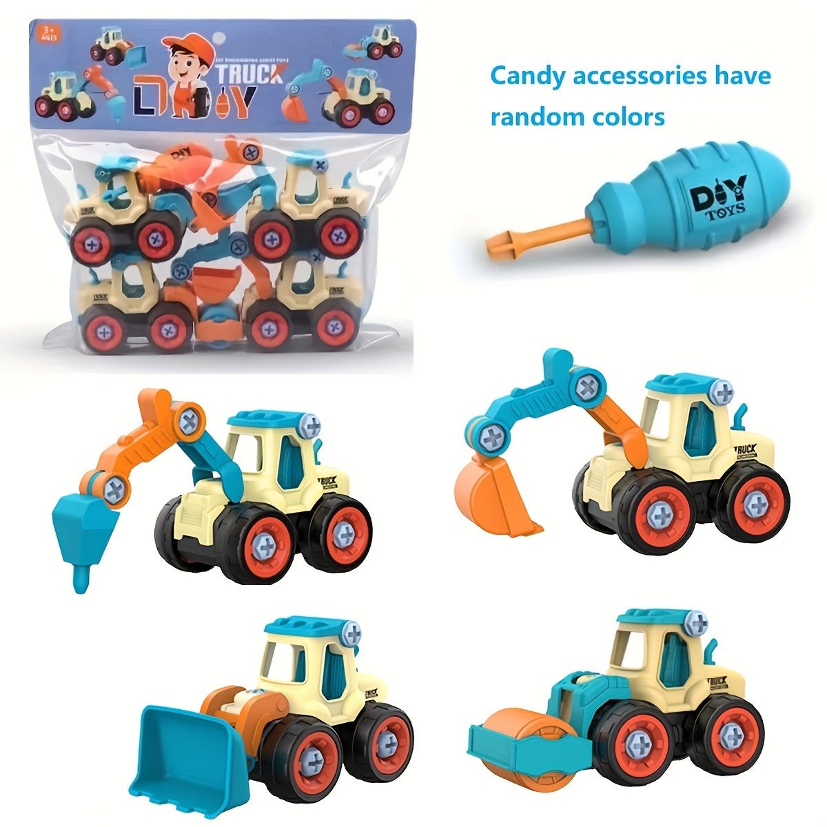 DIY Truck Building Set - Creative Toy for Kids